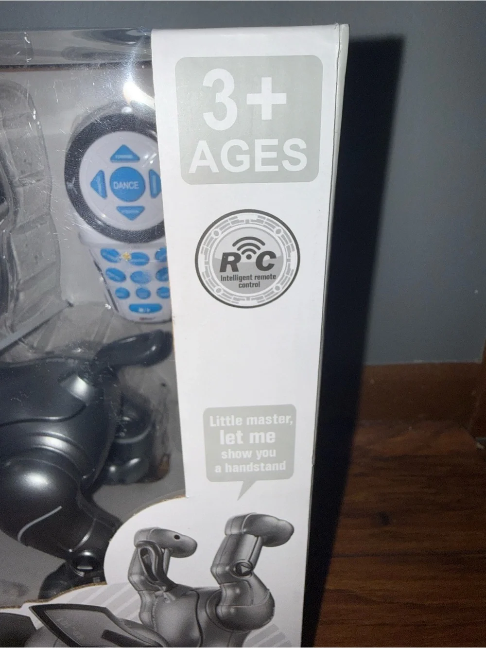 Remote Control Stunt Dog Toy - Silver